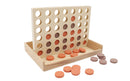 CALM & BREEZY WOODEN 4 IN A ROW GAME TERRACOTTA