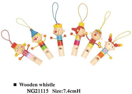 PRICE FOR 6 ASSORTED KINGDOM CHARACTER WHISTLE