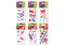 PRICE FOR 6 ASSORTED TEMPORARY TATTOO BUTTERFLY & FLOWER