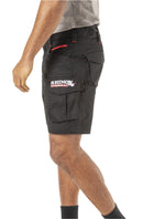 Mens Work Shorts Flexible Durable Tough - Black  [ SIZE 30 ]