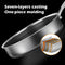 304 Stainless Steel Frying Pan Non-Stick Cooking Frypan Cookware 30cm Honeycomb Double Sided without lid