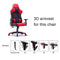 Gaming Chair Ergonomic Racing chair 165° Reclining Gaming Seat 3D Armrest Footrest Purple Black