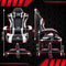 Gaming Chair Office Computer Seating Racing PU Executive Racer Recliner Large Black