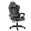 Gaming Chair Office Computer Seating Racing PU Executive Racer Recliner Large Black Red