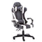Gaming Chair Office Computer Seating Racing PU Executive Racer Recliner Large Black White