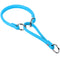 Waudog Leather Martingale Dog Collar 60CM BLUE