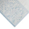 Premium Cotton Towel Jacquard White Blue Design