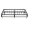 Metal Bedframe Mattress Foundation (Light Grey) &