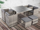 Horrocks 8 Seater Outdoor Dining Set –Grey