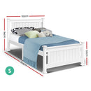 Single Solid Pine Timber Bed Frame &