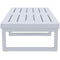 Mykonos Lounge Table XL - Silver Grey