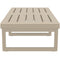 Mykonos Lounge Table XL - Silver Grey