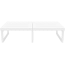 Mykonos Lounge Table XL - Silver Grey