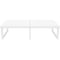 Mykonos Lounge Table XL - Silver Grey