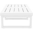 Mykonos Lounge Table XL - Silver Grey