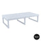 Mykonos Lounge Table XL - Silver Grey