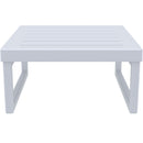 Mykonos Lounge Table - Silver Grey