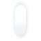 La Bella LED Wall Mirror Oval Touch Anti-Fog Makeup Decor Bathroom Vanity 45 x 100cm
