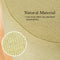 La Bella Mustard Yellow Fabric Ottoman Round Wooden Leg Foot Stool
