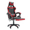 La Bella Red Gaming Office Chair Epic Ergonomic Racing Footrest