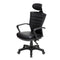 Korean Black Office Chair Ergonomic Cozy