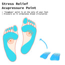 Bibal Insole S Size Gel Half Insoles Shoe Inserts Arch Support Foot Pads