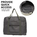 KOELE Khaki Shopper Bag Travel Duffle Bag Foldable Laptop Luggage KO-BOSTON