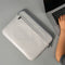 ST'9 M size 13 inch Grey Laptop Sleeve Padded Travel Carry Case Bag ERATO