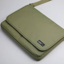 ST'9 L size 15.6/16 inch Khaki Laptop Sleeve Padded Shoulder Bag Travel Carry Case LATO