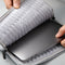 ST'9 L size 15 inch Grey Laptop Sleeve Padded Travel Carry Case Bag LUKE