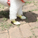 Daeng Daeng Shoes 28pc M Yellow Dog Shoes Waterproof Disposable Boots Anti-Slip Socks