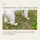 Daeng Daeng Shoes 28pc XS Yellow Dog Shoes Waterproof Disposable Boots Anti-Slip Socks