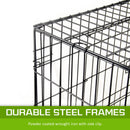 Paw Mate Wire Dog Cage Foldable Crate Kennel 30in with Tray