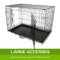 Paw Mate Wire Dog Cage Foldable Crate Kennel 48in with Tray