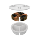 8 x Pet Dog Cat Fountain Filter Replacement Activated Carbon Ion Exchange Resin Triple Filtration System Automatic Water Dispenser Compatible