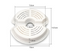 YES4PETS 24x Pet Dog Cat Fountain Filter Replacement Activated Carbon Ion Exchange Resin Triple Filtration System Automatic Water Dispenser Compatible