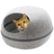 Large Cave Cat Soft Cushion Igloo Kitten Cat Bed Mat House Dog Puppy