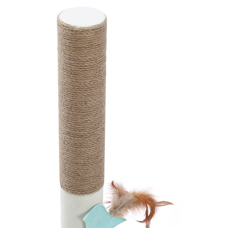 YES4PETS 89 cm Cat Kitten Single Scratching Post with Toy
