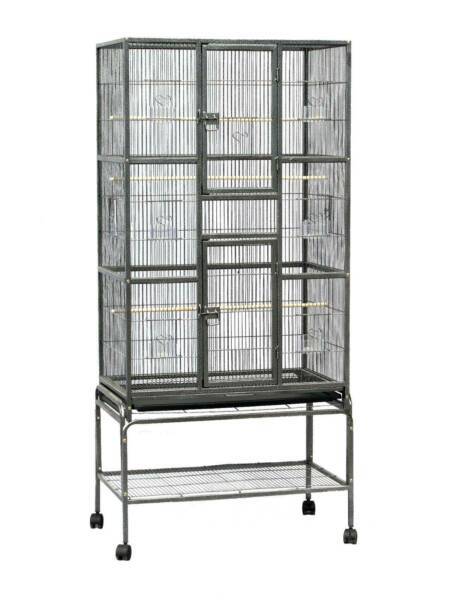 YES4PETS 174 cm Bird Cage Small Bird Parrot Budgie Aviary With Stand