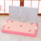 Small Portable Dog Potty Training Tray Pet Puppy Toilet Trays Loo Pad Mat Pink