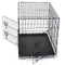 42' Portable Foldable Dog Cat Rabbit Collapsible Crate Pet Rabbit Cage with Cover Blue