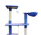 193cm Cat Scratching Tree Post Sisal Pole Scratching Post Scratcher Tower Condo Blue