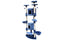 200 cm Cat Scratching Post Tree Scratcher Corner Tower Furniture- Blue
