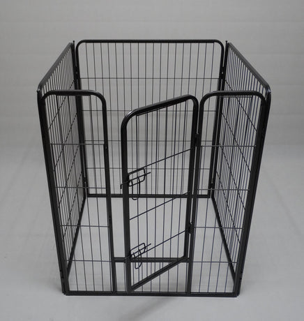 4 Panels 100 cm Heavy Duty Pet Dog Cat Puppy Rabbit Exercise Playpen Fence Extension