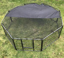 8-Panel Pet Dog Puppy Exercise Pen Enclosure Playpen Cover