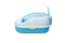 Medium Portable Cat Toilet Litter Box Tray with Scoop