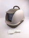 XL Portable Hooded Cat Toilet Litter Box Tray House w Charcoal Filter and Scoop