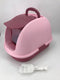 XL Portable Hooded Cat Toilet Litter Box Tray House with Charcoal Filter and Scoop