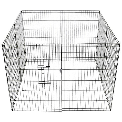 YES4PETS 42' Dog Rabbit Playpen Exercise Puppy Enclosure Fence with cover