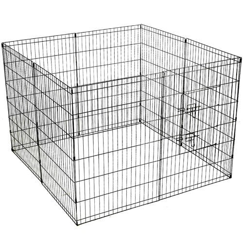 YES4PETS 42' Dog Rabbit Playpen Exercise Puppy Enclosure Fence with cover